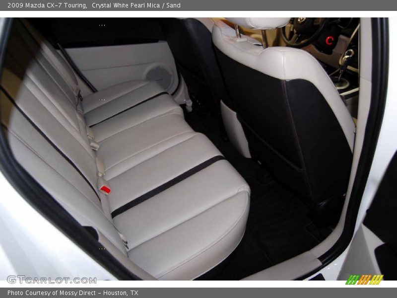 Crystal White Pearl Mica / Sand 2009 Mazda CX-7 Touring
