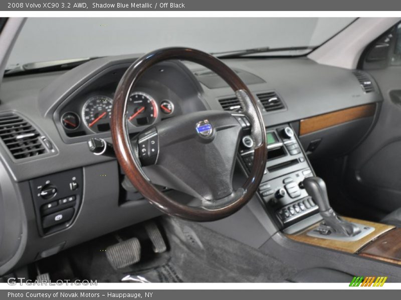 Shadow Blue Metallic / Off Black 2008 Volvo XC90 3.2 AWD