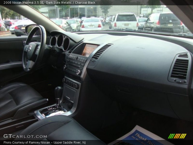 Dark Slate Metallic / Charcoal Black 2008 Nissan Maxima 3.5 SE
