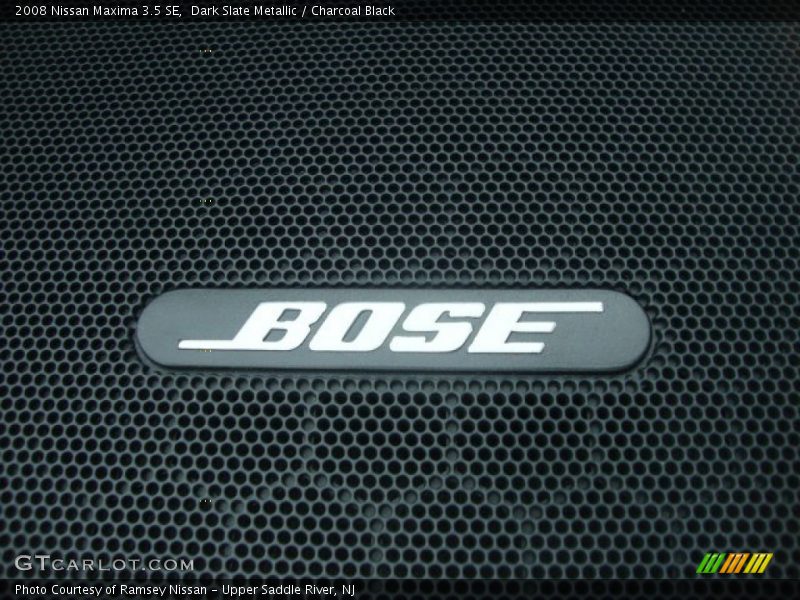 Dark Slate Metallic / Charcoal Black 2008 Nissan Maxima 3.5 SE