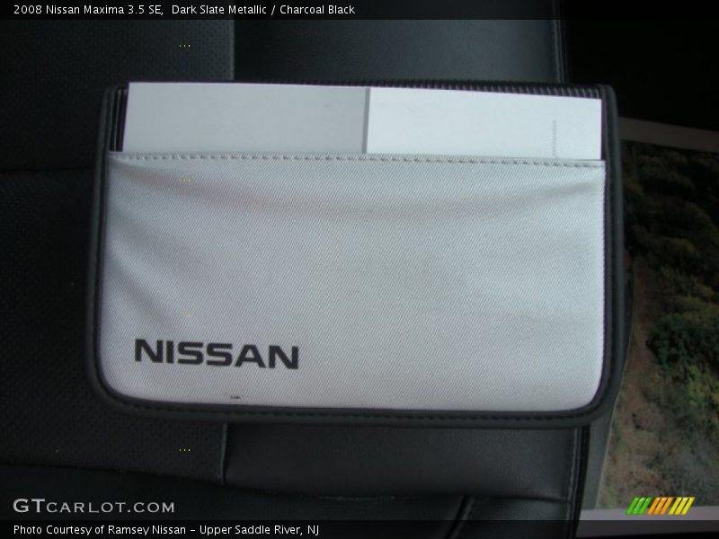 Dark Slate Metallic / Charcoal Black 2008 Nissan Maxima 3.5 SE