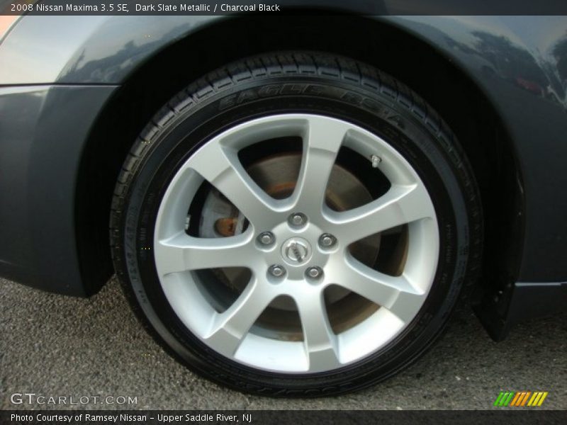 Dark Slate Metallic / Charcoal Black 2008 Nissan Maxima 3.5 SE