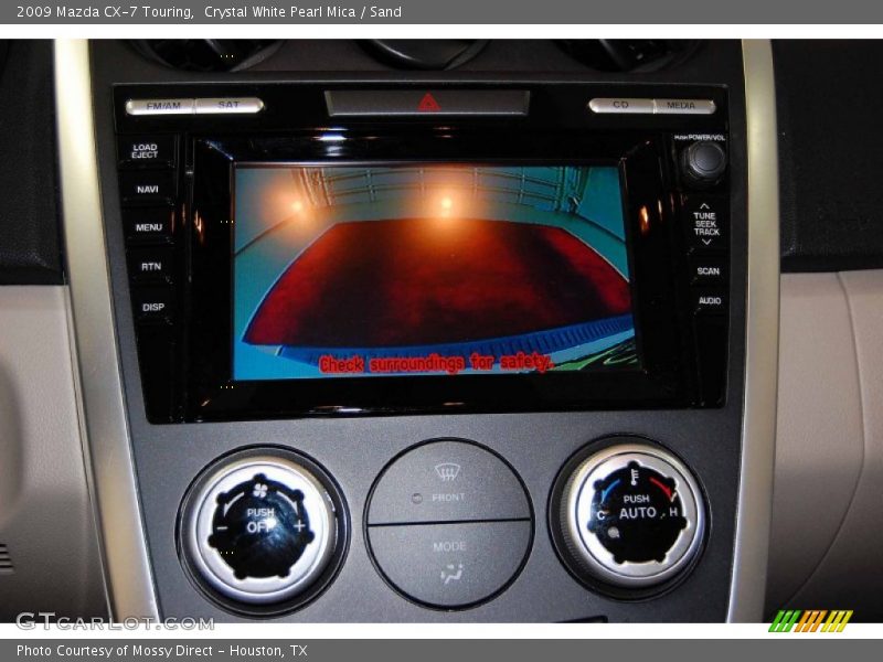 Crystal White Pearl Mica / Sand 2009 Mazda CX-7 Touring
