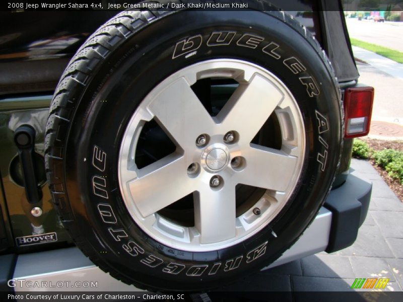 Jeep Green Metallic / Dark Khaki/Medium Khaki 2008 Jeep Wrangler Sahara 4x4