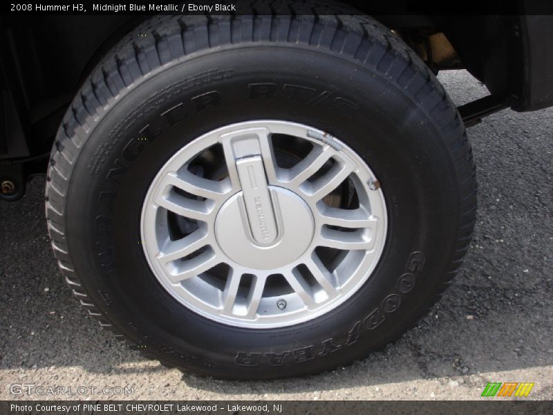 Midnight Blue Metallic / Ebony Black 2008 Hummer H3