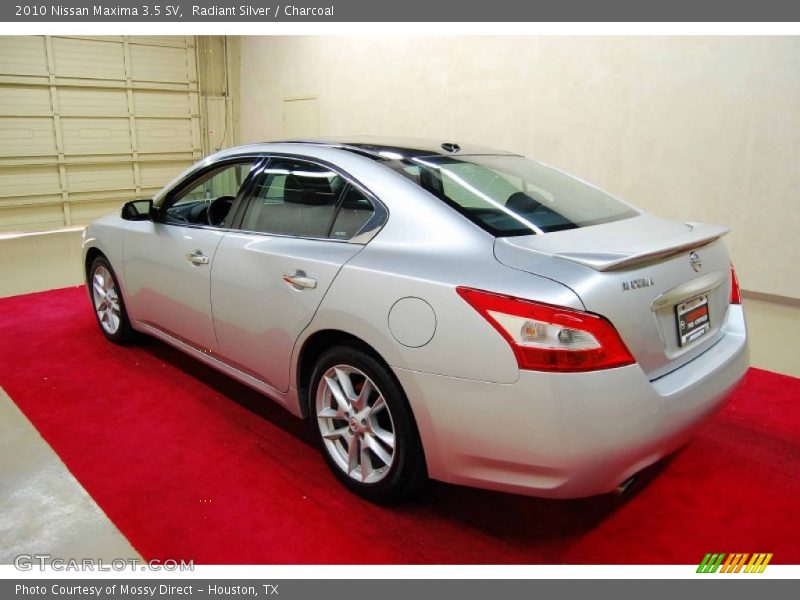 Radiant Silver / Charcoal 2010 Nissan Maxima 3.5 SV