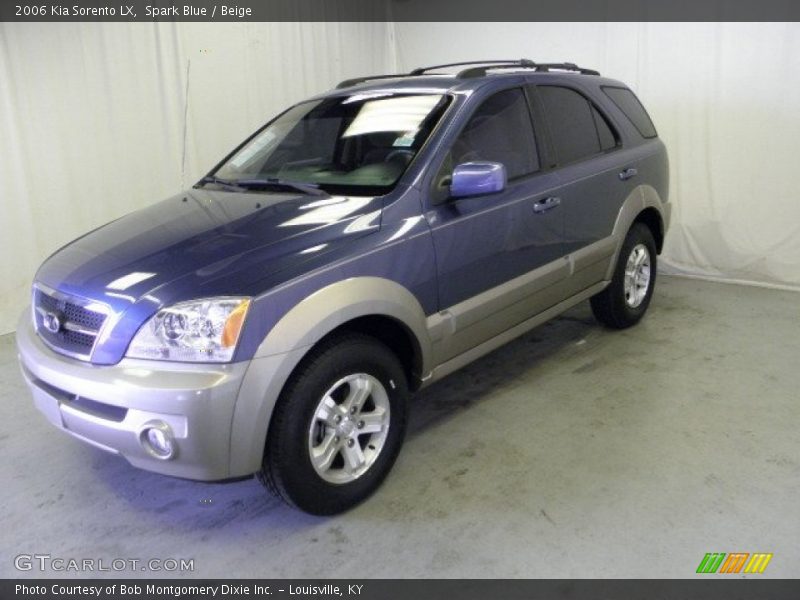 Spark Blue / Beige 2006 Kia Sorento LX