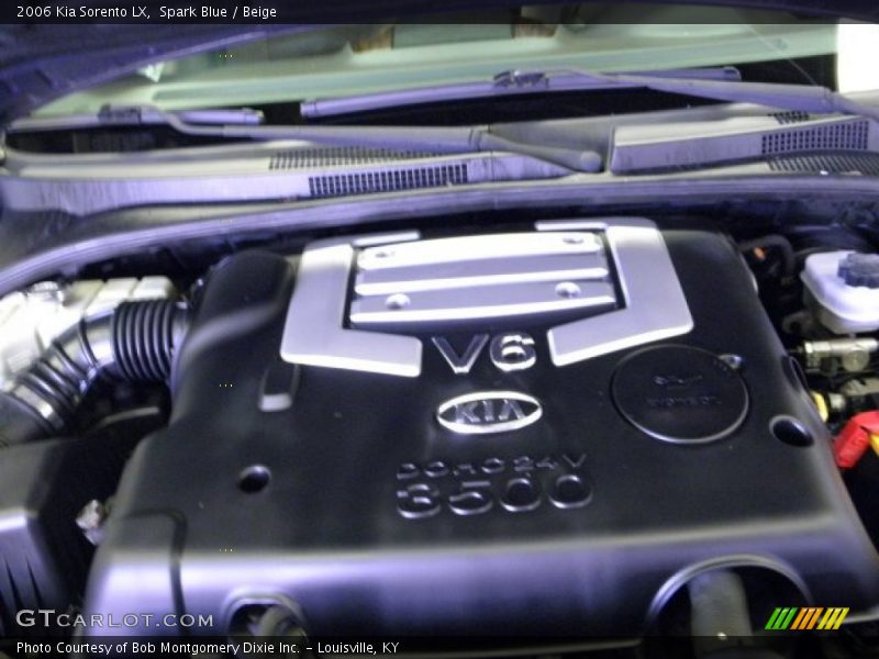 Spark Blue / Beige 2006 Kia Sorento LX