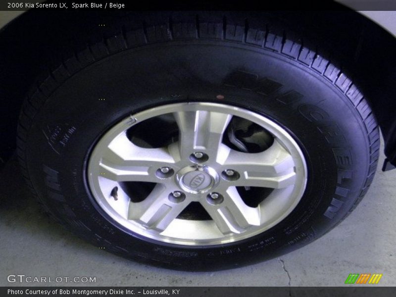 Spark Blue / Beige 2006 Kia Sorento LX
