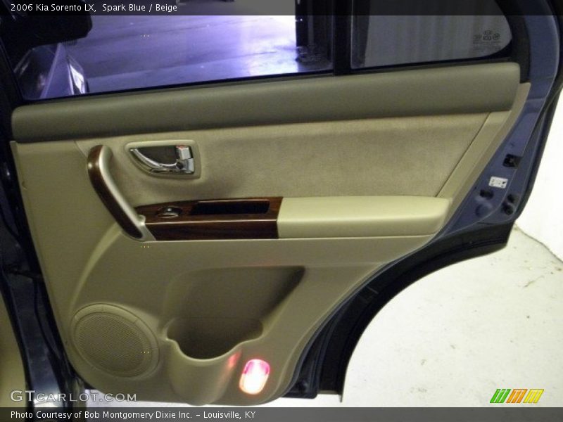 Spark Blue / Beige 2006 Kia Sorento LX