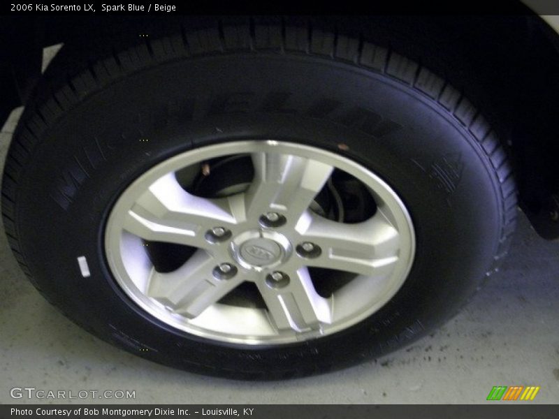 Spark Blue / Beige 2006 Kia Sorento LX