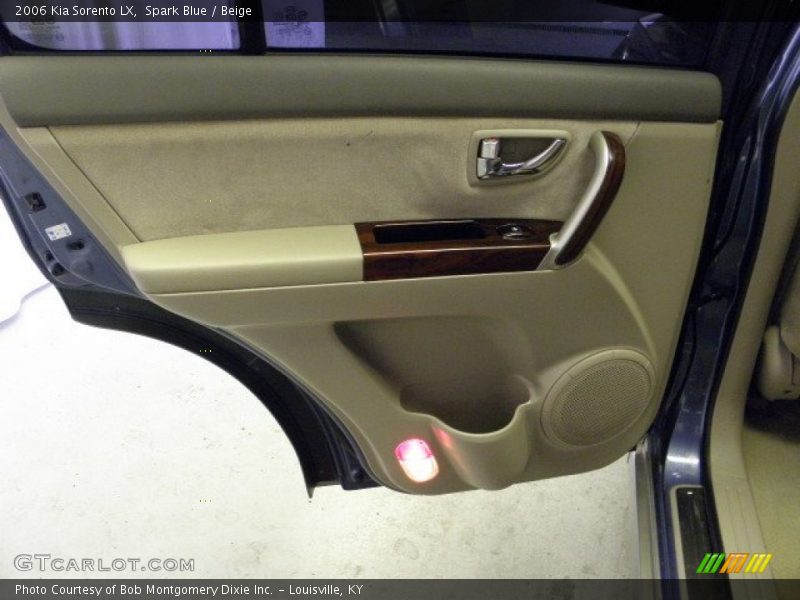 Spark Blue / Beige 2006 Kia Sorento LX