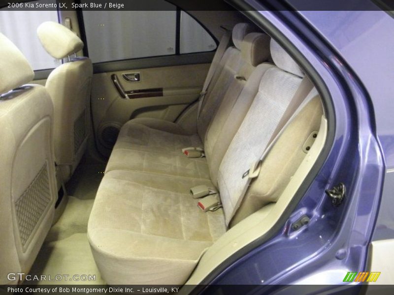 Spark Blue / Beige 2006 Kia Sorento LX
