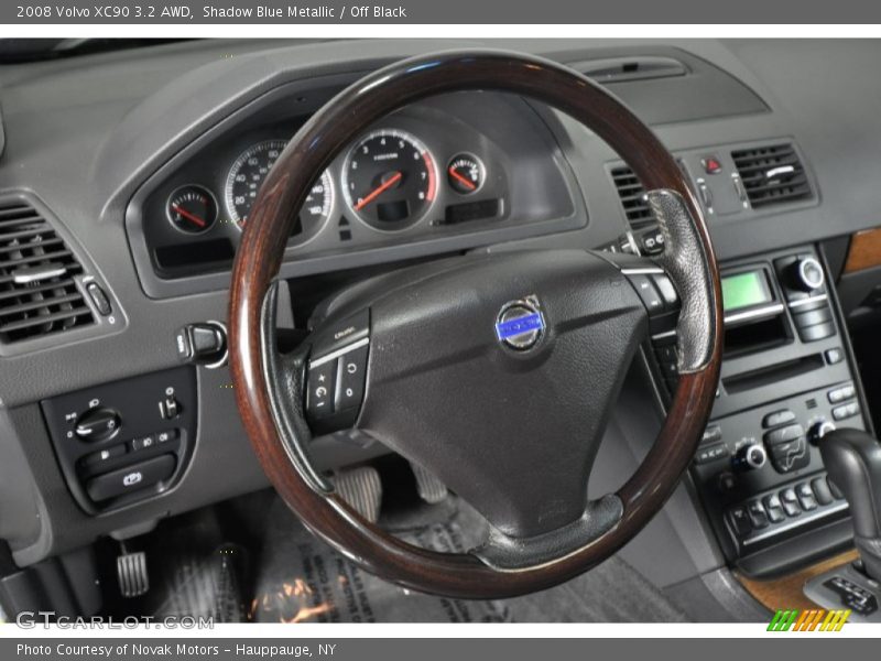 Shadow Blue Metallic / Off Black 2008 Volvo XC90 3.2 AWD