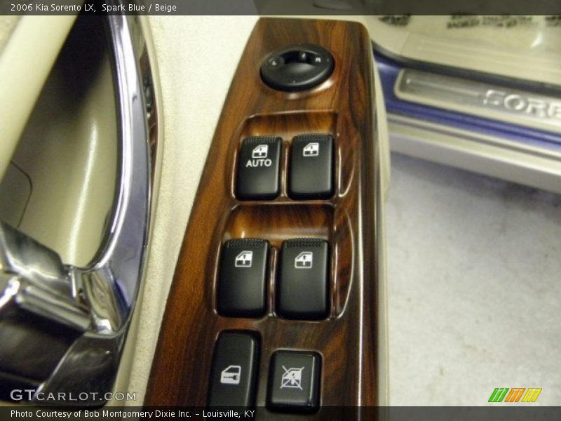 Spark Blue / Beige 2006 Kia Sorento LX