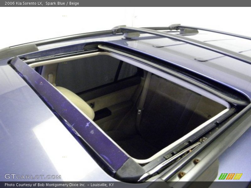 Spark Blue / Beige 2006 Kia Sorento LX