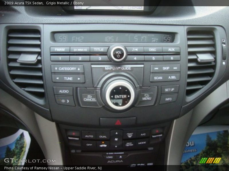 Audio System of 2009 TSX Sedan