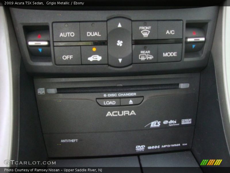 Controls of 2009 TSX Sedan