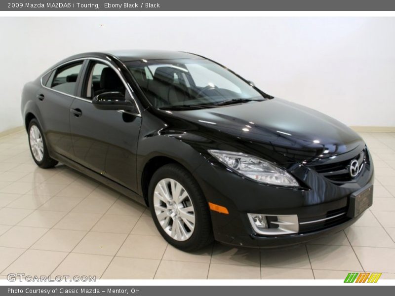 Ebony Black / Black 2009 Mazda MAZDA6 i Touring