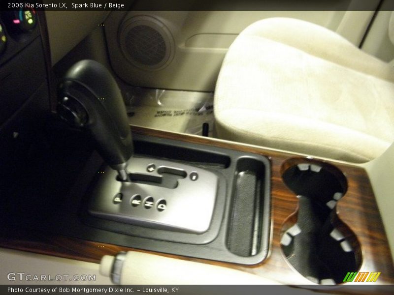 Spark Blue / Beige 2006 Kia Sorento LX