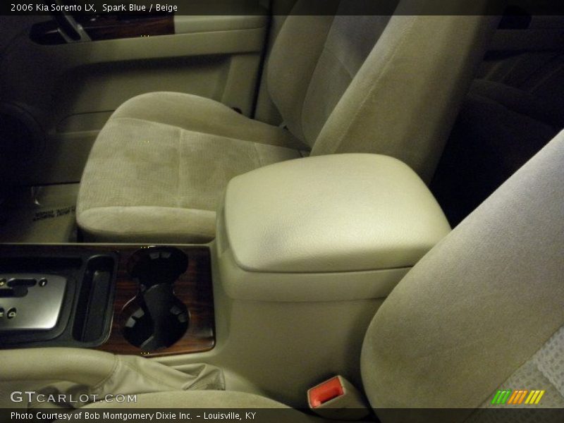 Spark Blue / Beige 2006 Kia Sorento LX