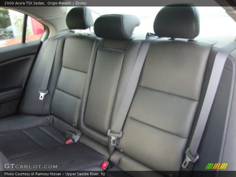  2009 TSX Sedan Ebony Interior