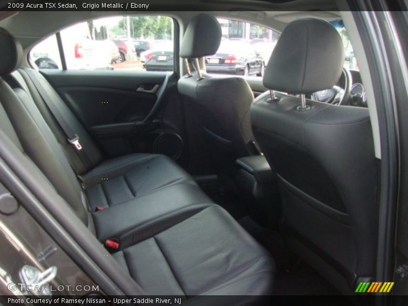 Grigio Metallic / Ebony 2009 Acura TSX Sedan