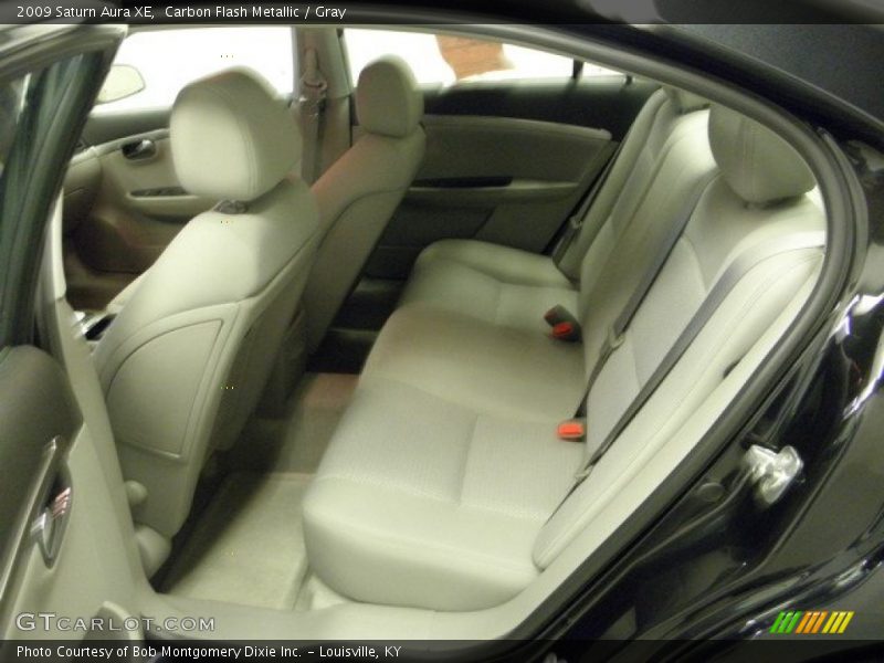 Carbon Flash Metallic / Gray 2009 Saturn Aura XE