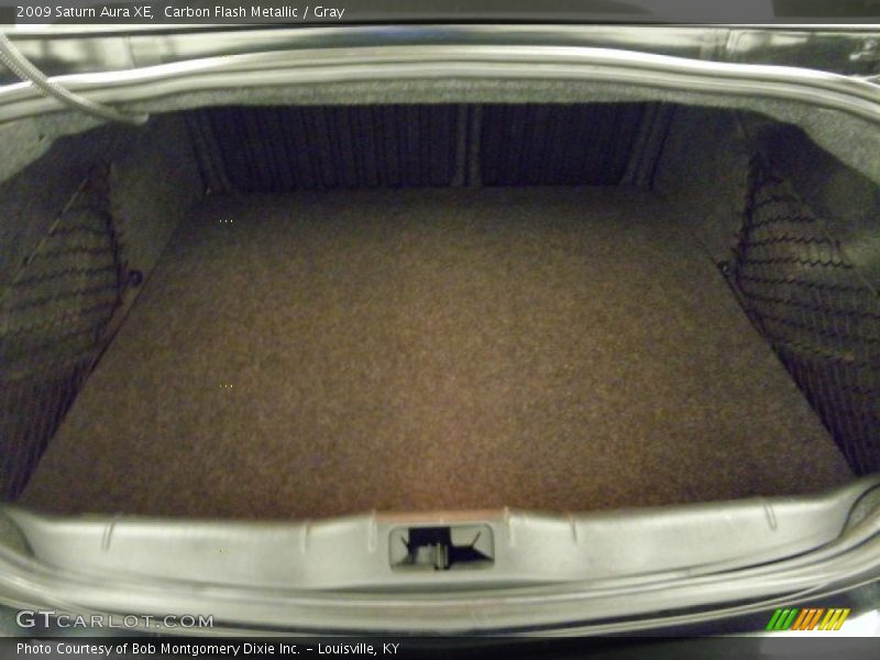 Carbon Flash Metallic / Gray 2009 Saturn Aura XE
