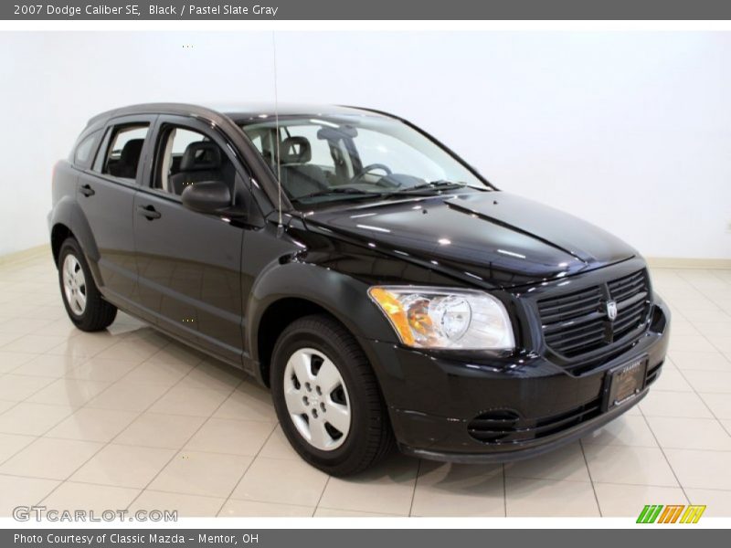 Black / Pastel Slate Gray 2007 Dodge Caliber SE