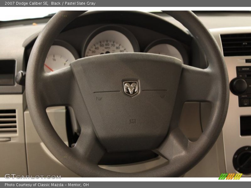 Black / Pastel Slate Gray 2007 Dodge Caliber SE