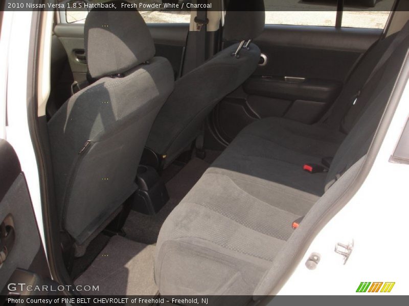 Fresh Powder White / Charcoal 2010 Nissan Versa 1.8 S Hatchback