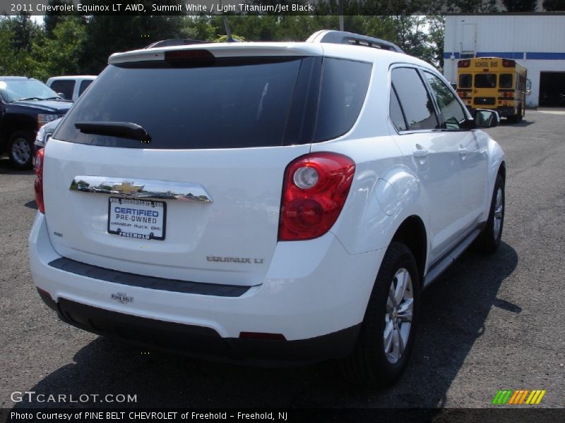 Summit White / Light Titanium/Jet Black 2011 Chevrolet Equinox LT AWD