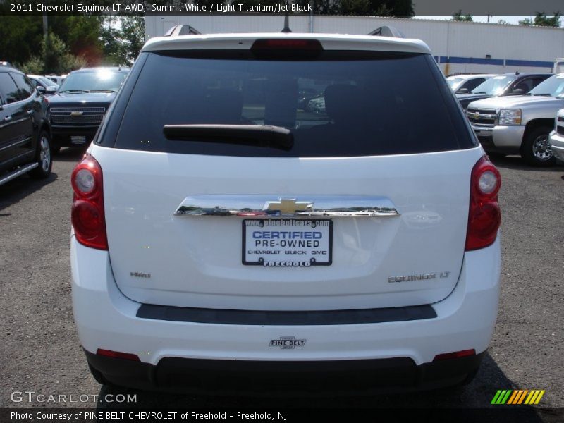 Summit White / Light Titanium/Jet Black 2011 Chevrolet Equinox LT AWD