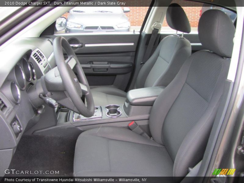 Dark Titanium Metallic / Dark Slate Gray 2010 Dodge Charger SXT