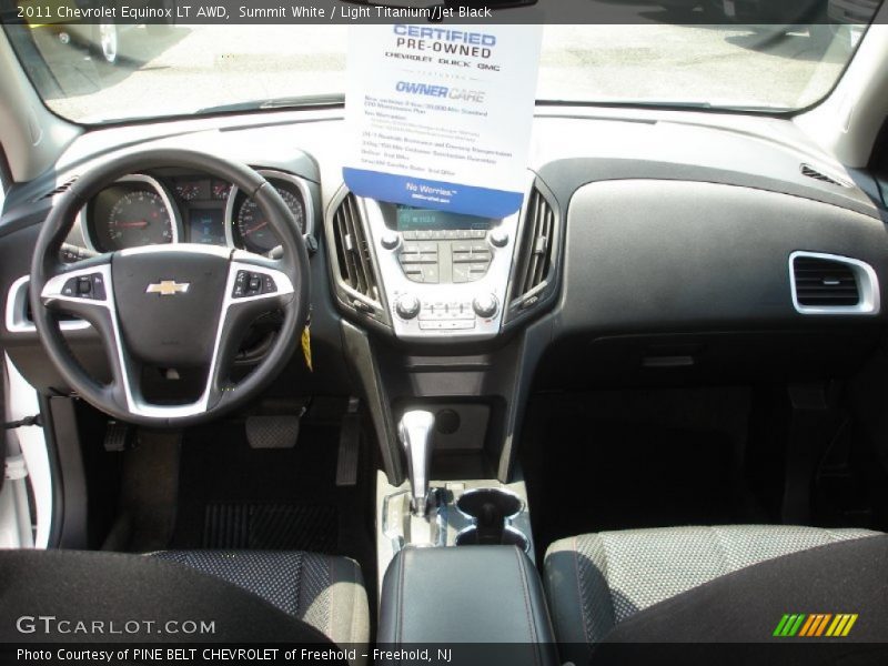 Summit White / Light Titanium/Jet Black 2011 Chevrolet Equinox LT AWD