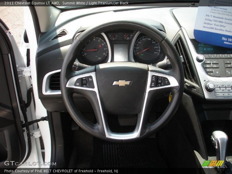 Summit White / Light Titanium/Jet Black 2011 Chevrolet Equinox LT AWD