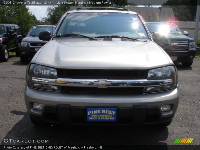 Light Pewter Metallic / Medium Pewter 2003 Chevrolet TrailBlazer LS 4x4