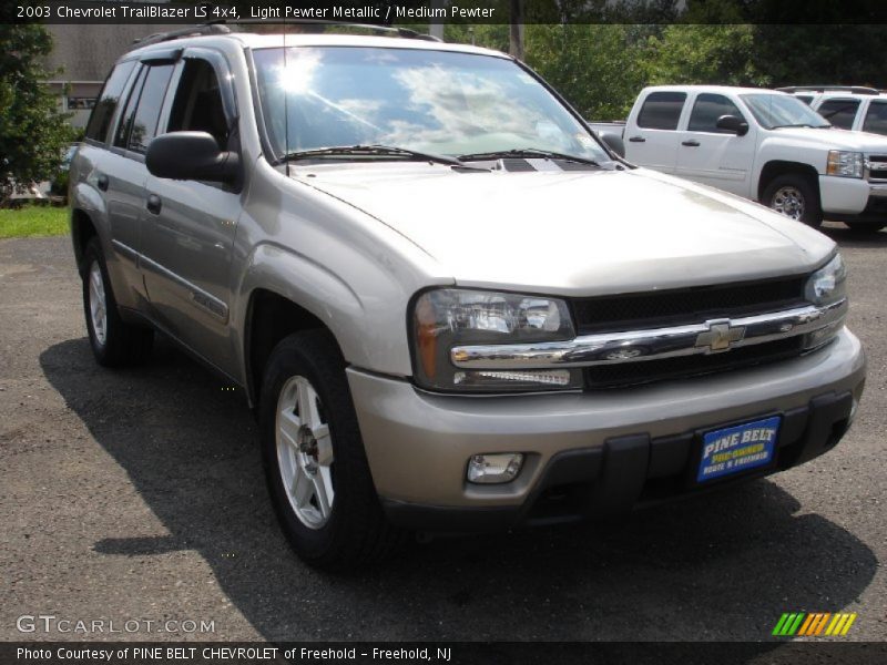 Light Pewter Metallic / Medium Pewter 2003 Chevrolet TrailBlazer LS 4x4