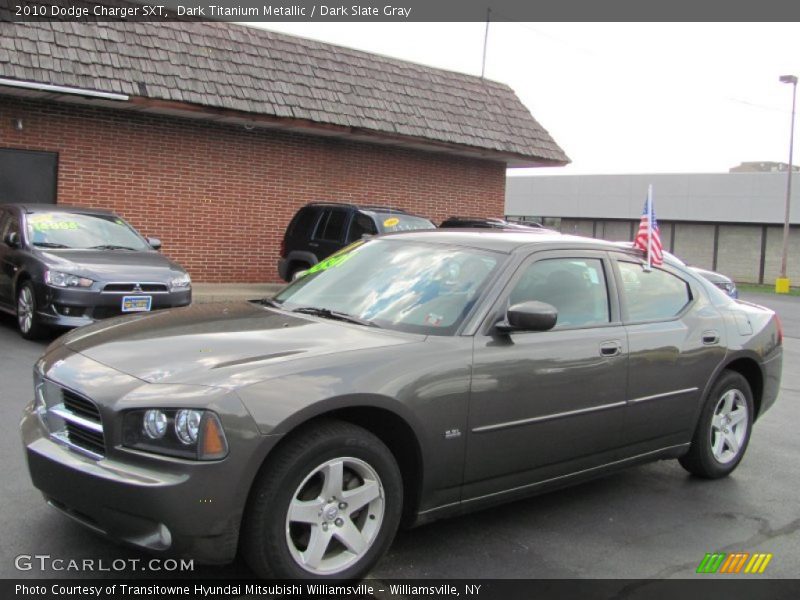 Dark Titanium Metallic / Dark Slate Gray 2010 Dodge Charger SXT