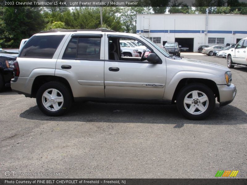 Light Pewter Metallic / Medium Pewter 2003 Chevrolet TrailBlazer LS 4x4
