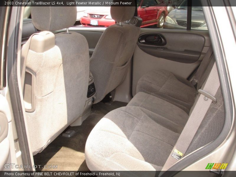 Light Pewter Metallic / Medium Pewter 2003 Chevrolet TrailBlazer LS 4x4