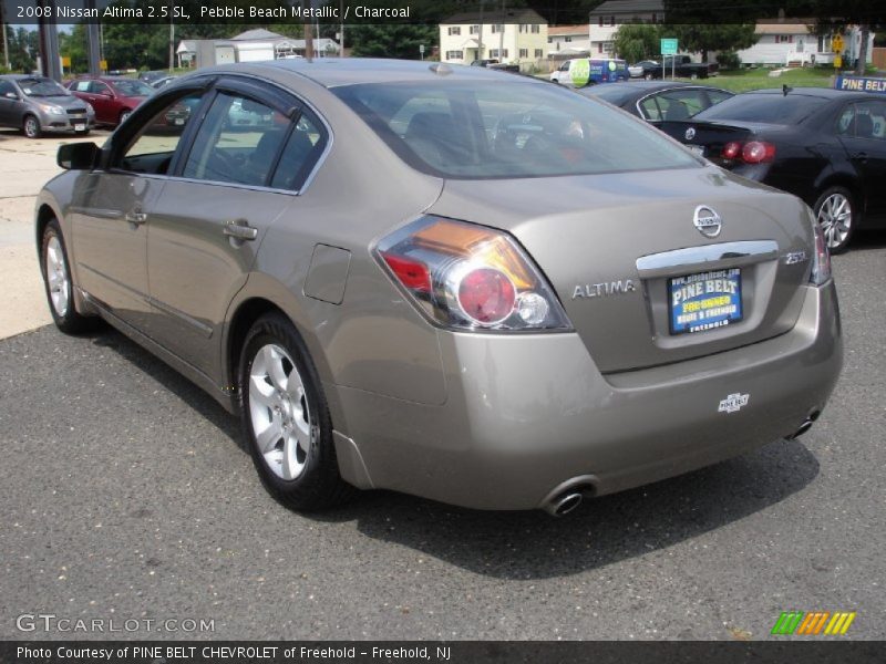 Pebble Beach Metallic / Charcoal 2008 Nissan Altima 2.5 SL