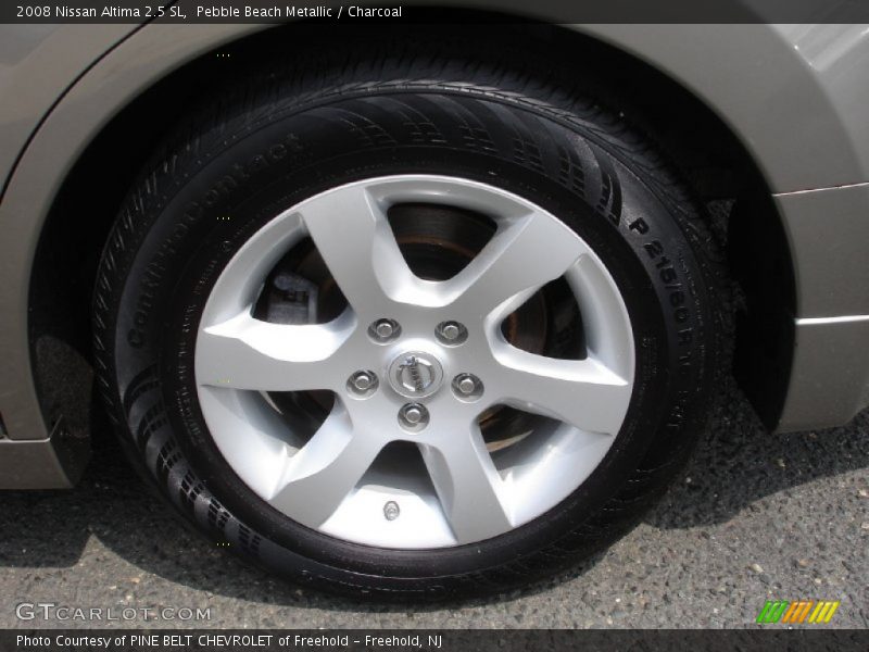 Pebble Beach Metallic / Charcoal 2008 Nissan Altima 2.5 SL