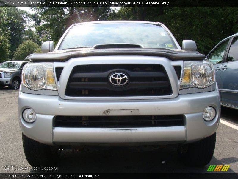 Silver Streak Mica / Graphite Gray 2006 Toyota Tacoma V6 PreRunner TRD Sport Double Cab