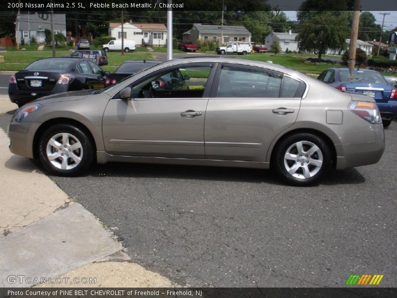 Pebble Beach Metallic / Charcoal 2008 Nissan Altima 2.5 SL