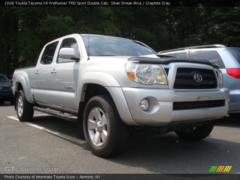 Silver Streak Mica / Graphite Gray 2006 Toyota Tacoma V6 PreRunner TRD Sport Double Cab