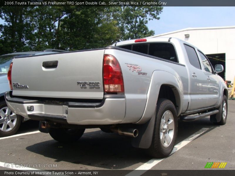 Silver Streak Mica / Graphite Gray 2006 Toyota Tacoma V6 PreRunner TRD Sport Double Cab