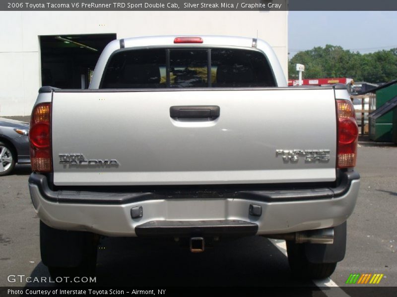 Silver Streak Mica / Graphite Gray 2006 Toyota Tacoma V6 PreRunner TRD Sport Double Cab