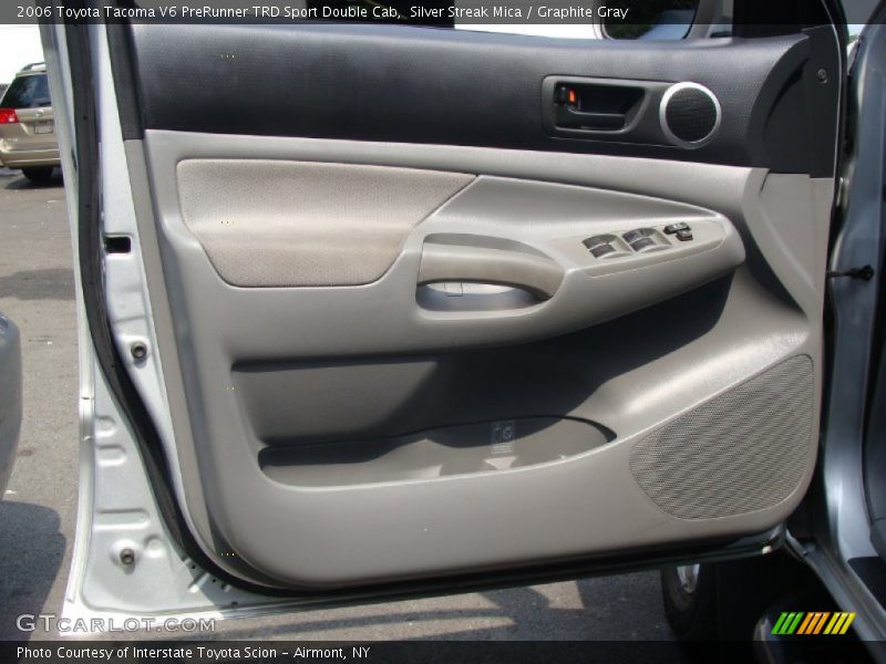 Silver Streak Mica / Graphite Gray 2006 Toyota Tacoma V6 PreRunner TRD Sport Double Cab